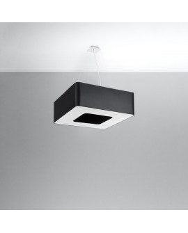 Żyrandol URANO 60 czarny Sollux SL.0784