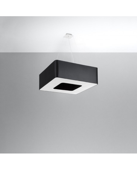 Żyrandol URANO 60 czarny Sollux SL.0784