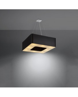 Żyrandol URANO 60 czarny Sollux SL.0784