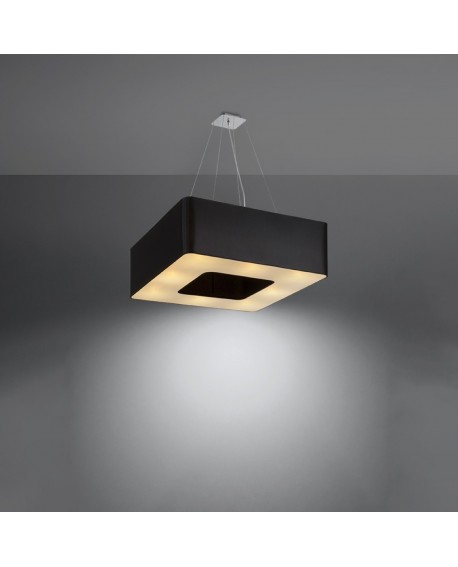 Żyrandol URANO 60 czarny Sollux SL.0784