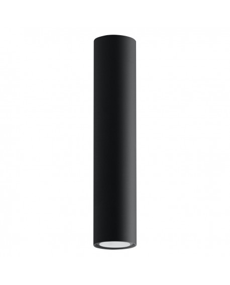 Plafon LAGOS 30 czarny Sollux SL.0436