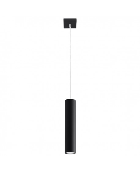 Lampa wisząca LAGOS 1 czarny Sollux SL.0327