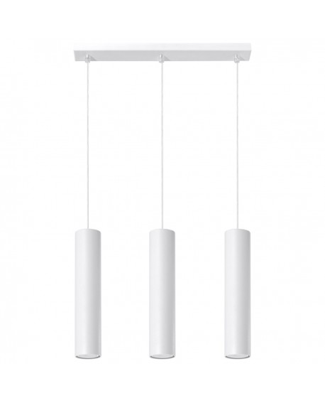 Lampa wisząca LAGOS 3L biały Sollux SL.0325