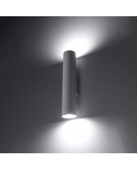 Kinkiet LAGOS 2 biały Sollux SL.0326