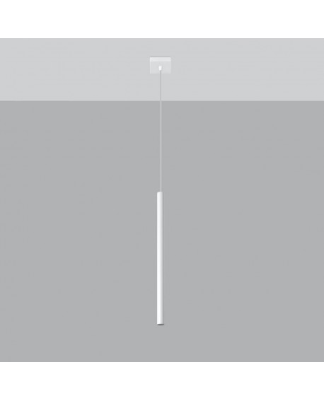 Lampa wisząca PASTELO 1 biała Sollux SL.0465