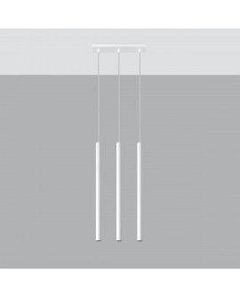Lampa wisząca PASTELO 3 biała Sollux SL.0466