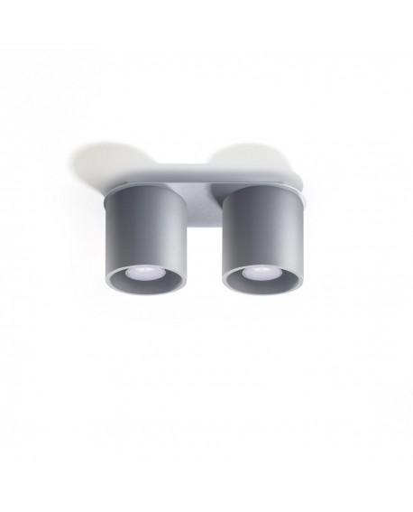 Plafon ORBIS 2 szary Sollux SL.0055