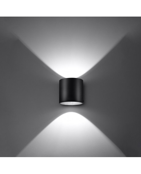 Kinkiet ORBIS 1 czarny Sollux SL.0048