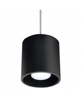 Lampa wisząca ORBIS 1 czarny Sollux SL.0051