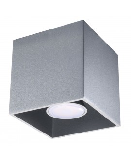 Plafon QUAD 1 szary Sollux SL.0024