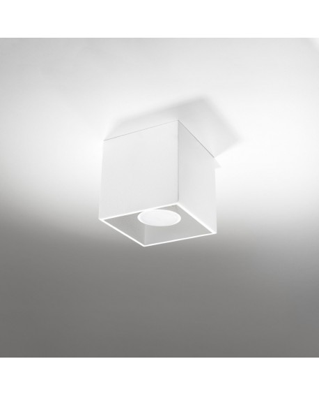Plafon QUAD 1 biały Sollux SL.0027