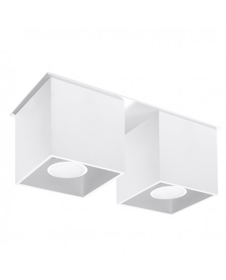 Plafon QUAD 2 biały Sollux SL.0065