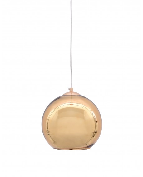 NOWOCZESNA LAMPA WISZĄCA ZŁOTA LOBOS D30