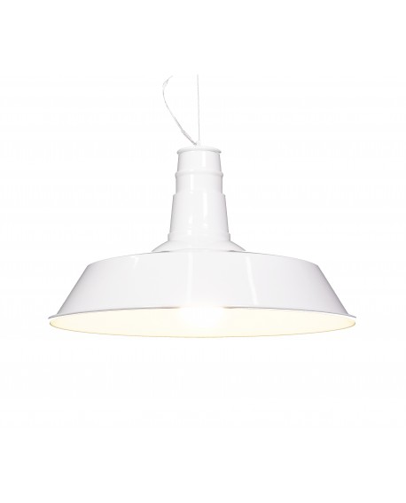 LAMPA WISZĄCA INDUSTRIALNA BIAŁA SAGGI