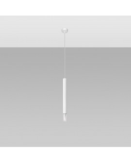 Lampa wisząca WEZYR 1 biała Sollux SL.0957