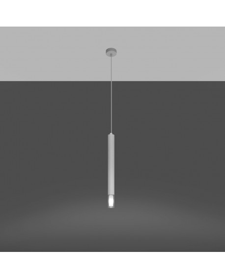 Lampa wisząca WEZYR 1 biała Sollux SL.0957