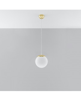 Lampa wisząca UGO 20 złota Sollux SL.0715