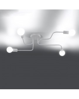 Żyrandol VECTOR 4 biały Sollux SL.1442