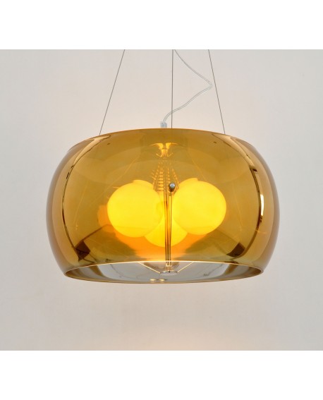 NOWOCZESNA LAMPA WISZĄCA ZŁOTA STILIO D40