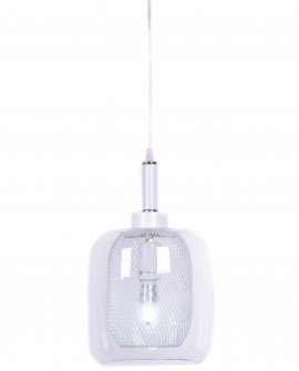LAMPA WISZĄCA NOWOCZESNA BIAŁA BESSA LUMINA DECO