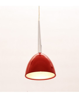 LAMPA WISZĄCA ZWIS CZERWONA BORA W1