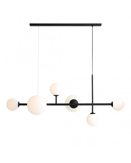 LAMPA WISZĄCA DIONE 6 BLACK (LISTWA) ALDEX 1092K1_2