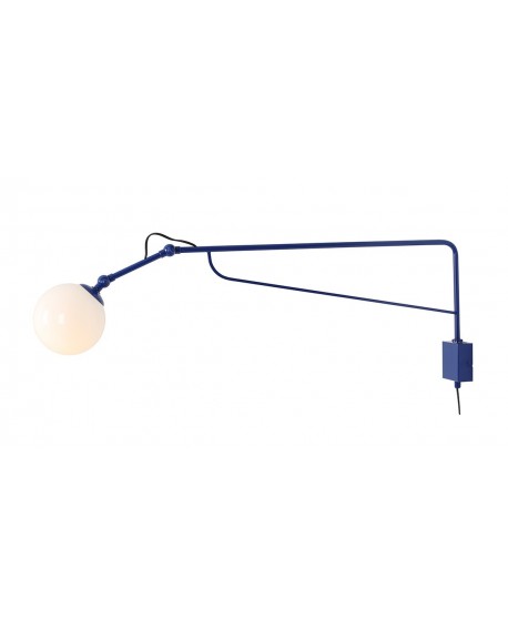KINKIET SOHO GLASS DUŻY COBALT ALDEX 1105C25_D