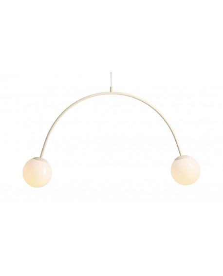 LAMPA WISZĄCA UNA 2 CREAM ALDEX 1116H9