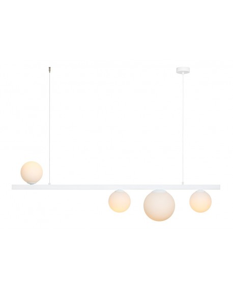 LAMPA WISZĄCA GARDA 4 WHITE ALDEX 1099L