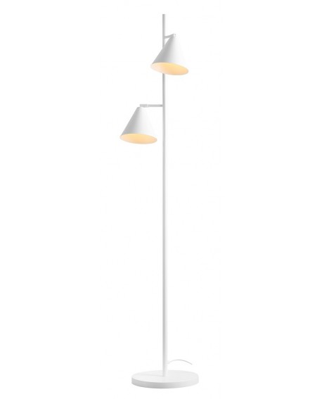 LAMPA STOJĄCA FORM 2 WHITE ALDEX 1108A_2