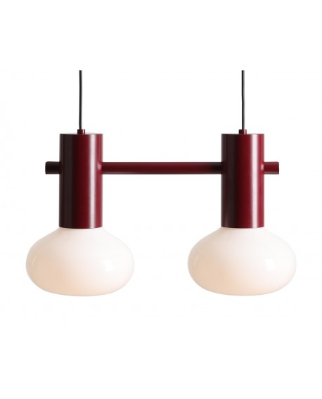 LAMPA WISZĄCA FLO 2 RUBY S (żarówki w zestawie) ALDEX 7000H27_S