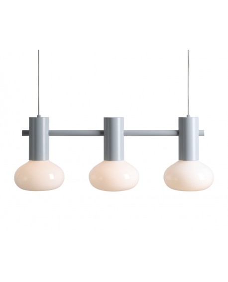 LAMPA WISZĄCA FLO 3 GREY S (żarówki w zestawie) ALDEX 7000E22_S