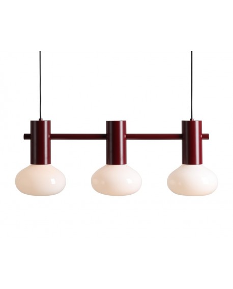 LAMPA WISZĄCA FLO 3 RUBY S (żarówki w zestawie) ALDEX 7000E27_S