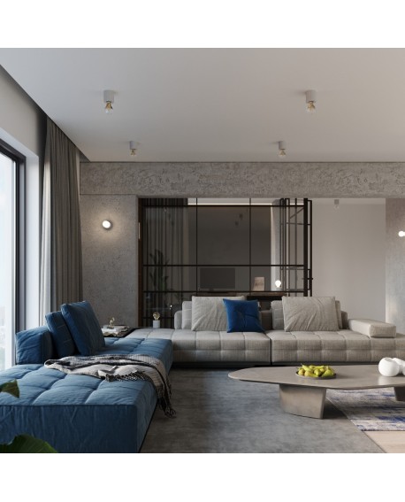 Lampa biurkowa SALGADO beton Sollux SL.0680