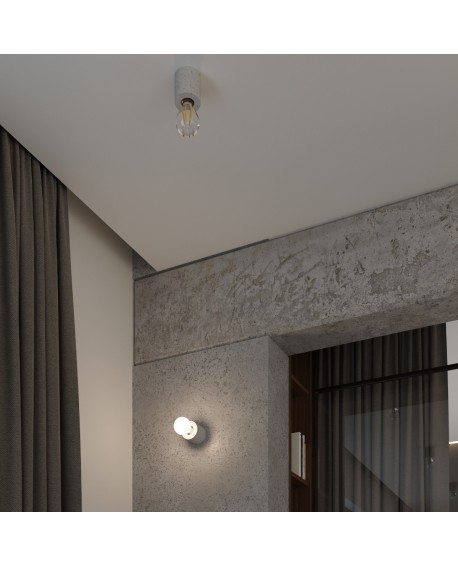 Lampa biurkowa SALGADO beton Sollux SL.0680