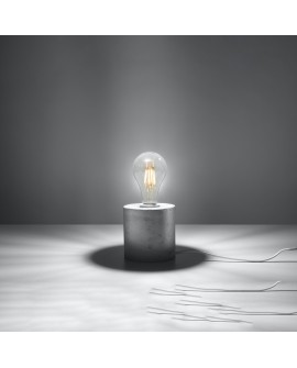 Lampa biurkowa SALGADO beton Sollux SL.0680