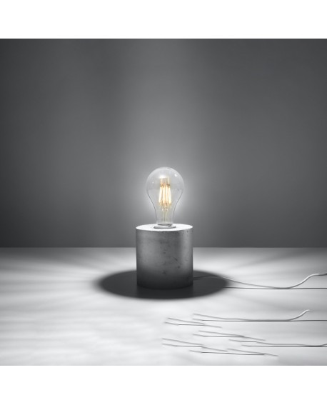 Lampa biurkowa SALGADO beton Sollux SL.0680