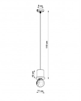 Lampa wisząca BONO Sollux SL.0283