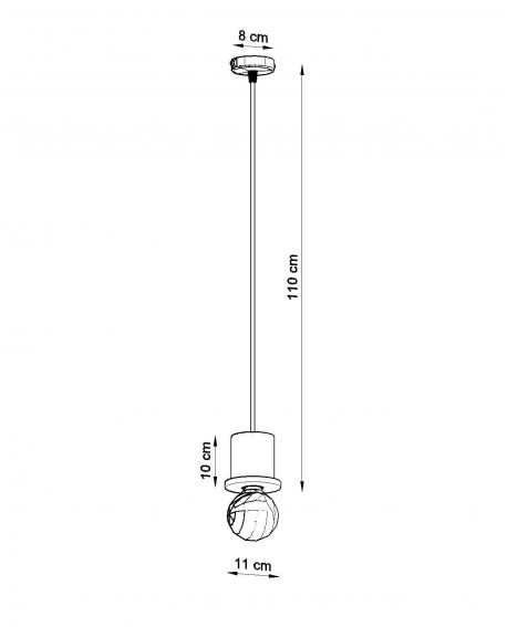 Lampa wisząca BONO Sollux SL.0283