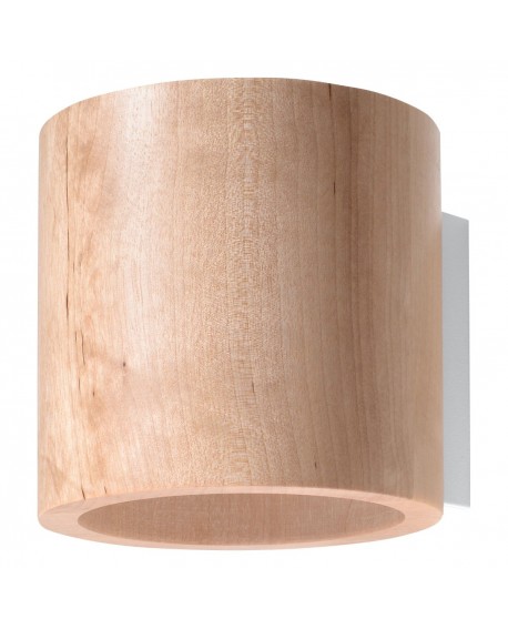 Kinkiet ORBIS naturalne drewno Sollux SL.0490