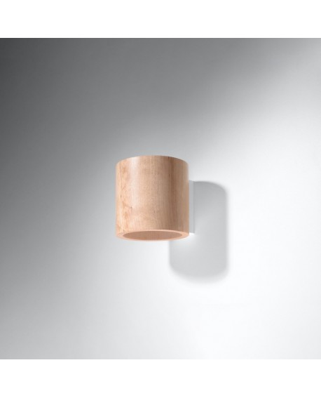 Kinkiet ORBIS naturalne drewno Sollux SL.0490