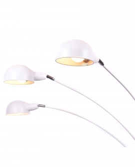 NOWOCZESNA LAMPA STOJĄCA PODŁOGOWA 3-RAMIENNA BIAŁA WALLSCOT