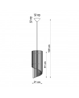 Lampa wisząca ALEXIA Sollux SL.0640