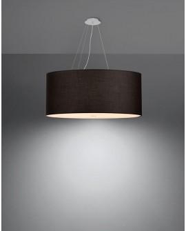 Żyrandol OTTO 70 czarny Sollux SL.0790