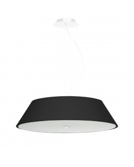Żyrandol VEGA 60 czarny Sollux SL.0766