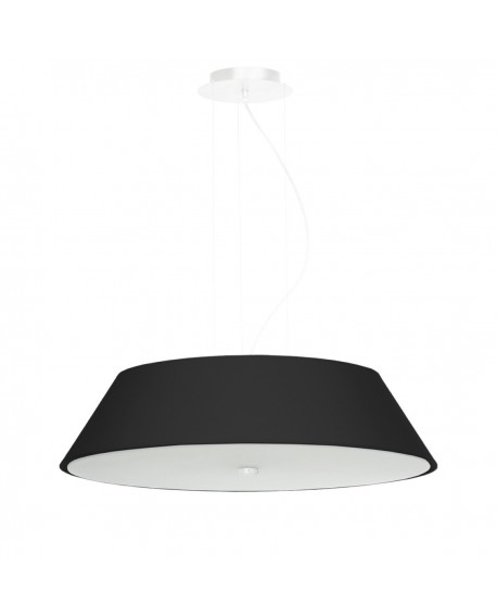 Żyrandol VEGA 60 czarny Sollux SL.0766
