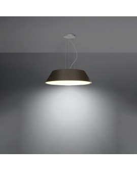 Żyrandol VEGA 60 czarny Sollux SL.0766