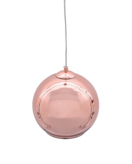 NOWOCZESNA LAMPA WISZĄCA RÓŻOWE ZŁOTO LOBOS D30