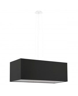 Żyrandol SANTA BIS 80 czarny Sollux SL.0780