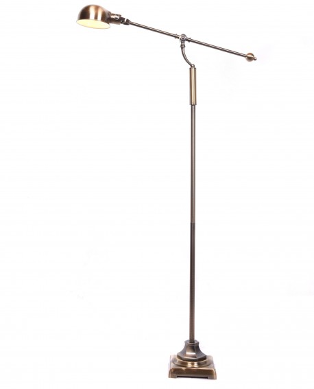 LAMPA STOJĄCA PODŁOGOWA MOSIĘŻNA BRITOS